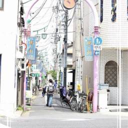 星野荘 東向島一丁目と向島五丁目の境界にある商店街